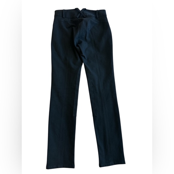 Veronica Beard Black Cotton Cigarette Pants - Picture 5 of 8